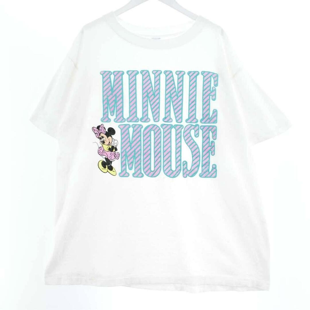 MINNIE MOUSE ミニーマウス キャラクタープリントTシャツ メンズM レディースXL /eaa235543