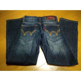 エドウィン(EDWIN)の【未使用】　EDWIN　キッズデニムパンツ　130サイズ(パンツ/スパッツ)