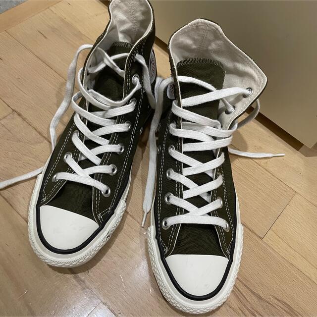 CONVERSE オールスター MADE IN JAPAN 23.5 オリーブ