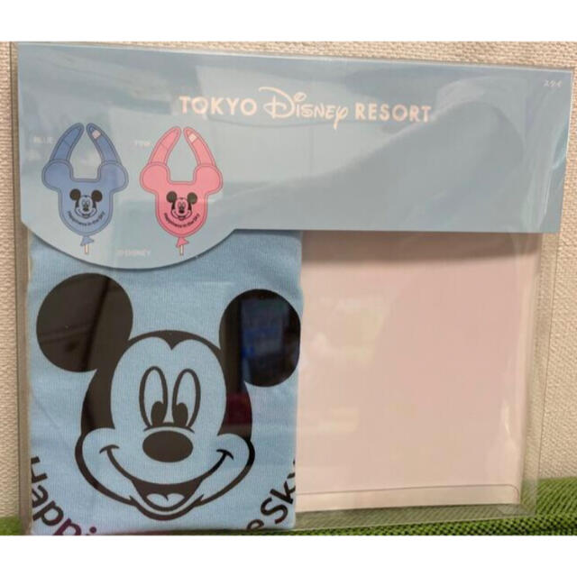 Disney(ディズニー)のディズニー　バルーンスタイ　青 キッズ/ベビー/マタニティのこども用ファッション小物(ベビースタイ/よだれかけ)の商品写真