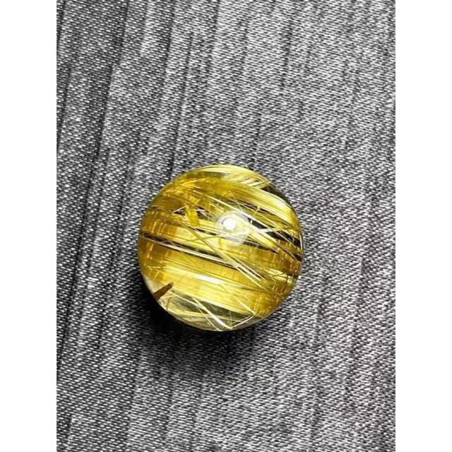 独特の上品 ⭐︎【天然】タイチンクオーツ 18mm 丸玉 各種パーツ