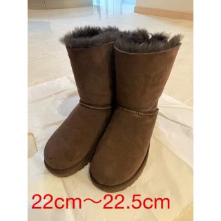 アグ(UGG)の正規品UGG 22cm リボンブーツ(ブーツ)