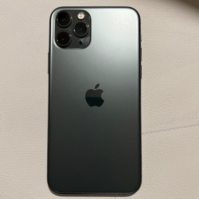 iPhone(アイフォーン)のiPhone 11Pro 256GB ミッドナイトグリーン スマホ/家電/カメラのスマートフォン/携帯電話(スマートフォン本体)の商品写真