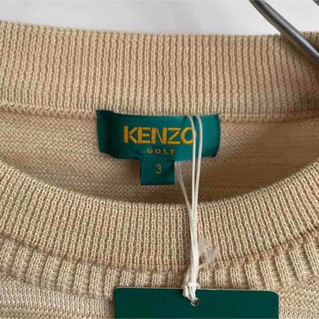 KENZO - 【古着】ケンゾー 刺繍ワンポイント セーター ボーダー 