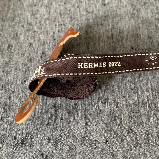 Hermes - エルメス プティ アッシュ チャーム タツノオトシゴ リボン付