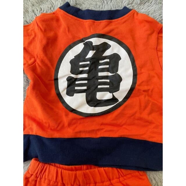 ドラゴンボール(ドラゴンボール)の悟空　80 ベビー服　ドラゴンボール　衣装　ハロウィン　コスプレ　子ども服 キッズ/ベビー/マタニティのベビー服(~85cm)(その他)の商品写真