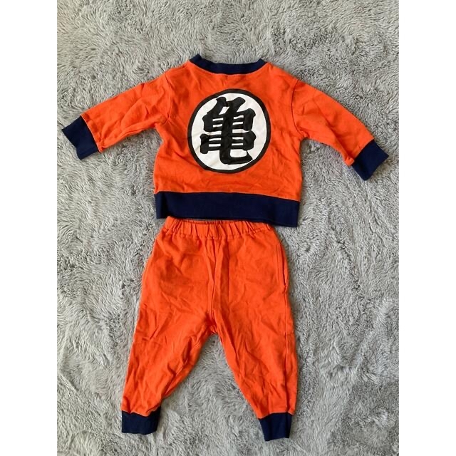 ドラゴンボール(ドラゴンボール)の悟空　80 ベビー服　ドラゴンボール　衣装　ハロウィン　コスプレ　子ども服 キッズ/ベビー/マタニティのベビー服(~85cm)(その他)の商品写真