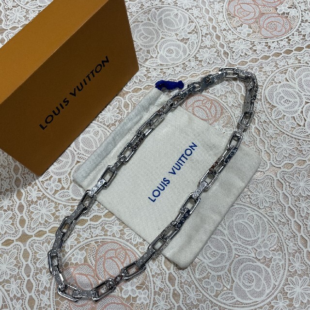 として LOUIS チェーン モノグラム ネックレスの通販 by love's shop ...