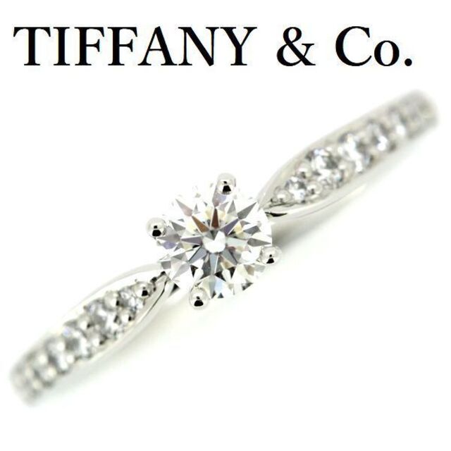 Tiffany & Co. - ティファニー ハーモニー 0.30ct G-VS1-3EX ダイヤモンド リング
