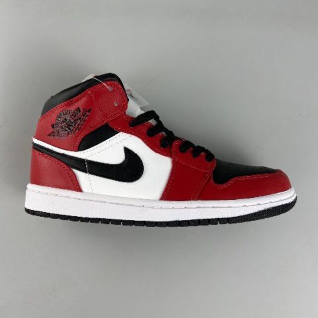 最大5万円OFFクーポン! エアジョーダン1 MID 赤 白 黒 シカゴ 23cm