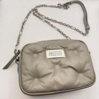 マルタンマルジェラ(Maison Martin Margiela)の美品★マルジェラ　グラムスラム　ショルダーバッグ　グレー(ショルダーバッグ)