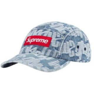 シュプリーム(Supreme)のSupreme Fat Tip Jacquard Denim Camp Cap(キャップ)