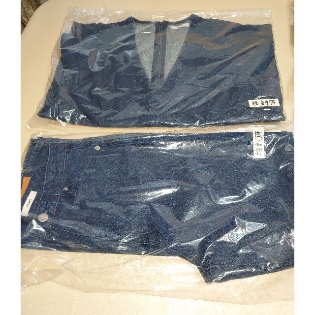 13111-7342状態新品　SECOND DENIM PANTS　　インディゴ　サイズ0