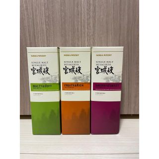 宮城峡 フルーティ&リッチ モルト&ソフト シェリー&スイート 180ml (ウイスキー)