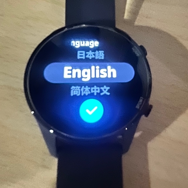 シャオミ Xiaomi Mi Watch ネイビー メンズの時計(腕時計(デジタル))の商品写真