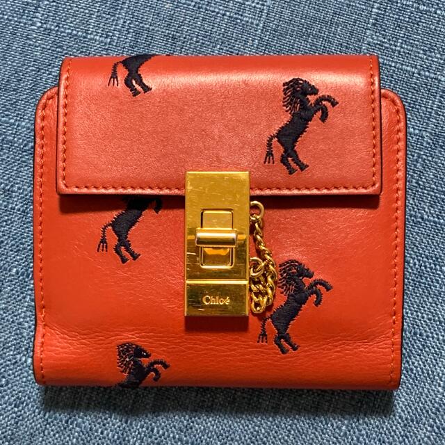 Chloe - CHLOE 折り財布 リトルホース 刺繍の通販 by me's shop Chloe - CHLOE 折り財布 リトルホース 刺繍の通販 by me's shop