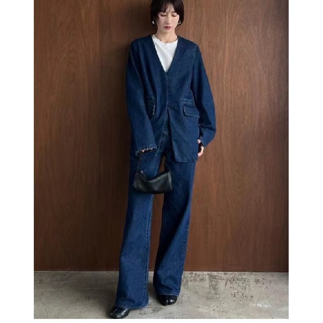 お買得限定品☆夏売れ筋 CLANE デニムセットアップ ジレ | www