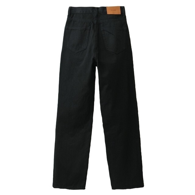 リとしたシ↊ CLANE - 新品 SECOND DENIM PANTS ブラック サイズ2の