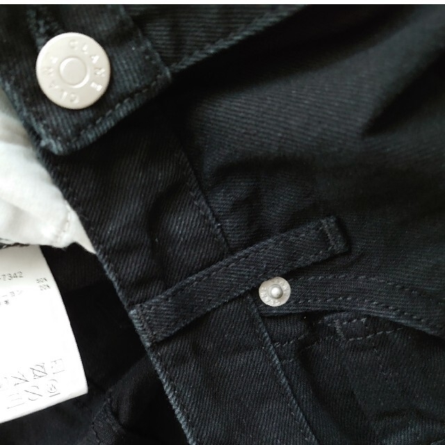 リとしたシ↊ CLANE - 新品 SECOND DENIM PANTS ブラック サイズ2の
