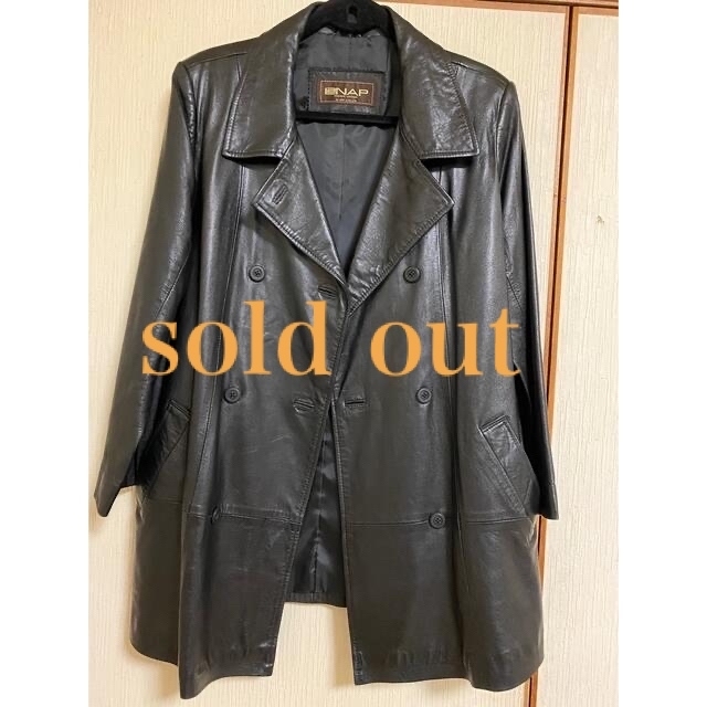 sold out 購入が決まりました❤️レザーコート 羊革 ジャケット革