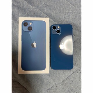 アップル(Apple)のiPhone13 128GB ブルー(スマートフォン本体)