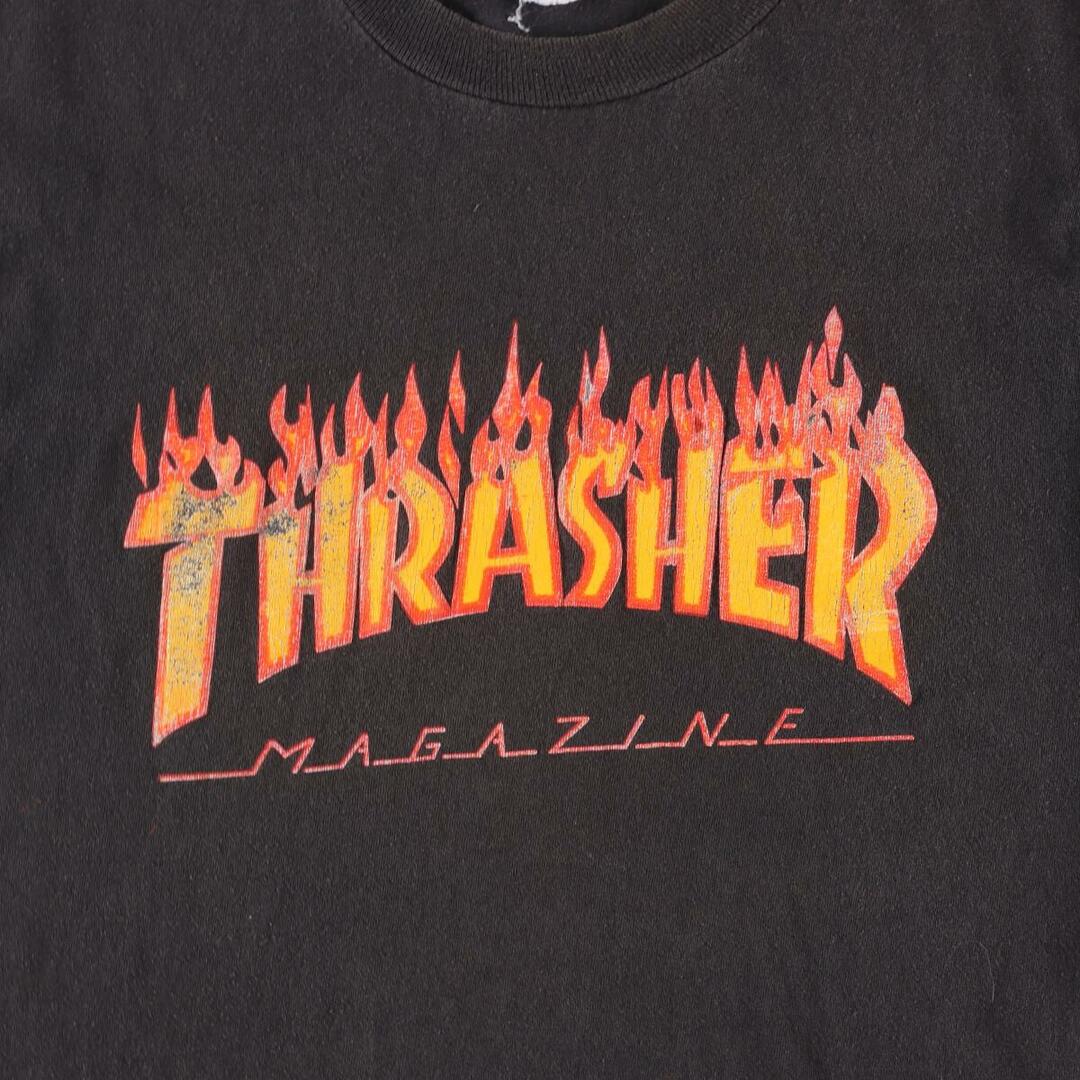 古着 80~90年代 スラッシャー THRASHER サーフ スケートTシャツ メンズXS レディースM ヴィンテージ /eaa238764