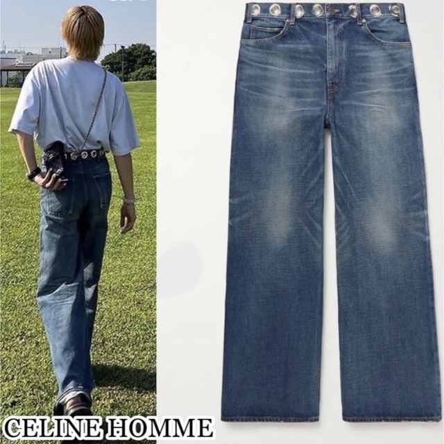 限定Ｗ特典付属 CELINE セリーヌ サーフフレアジーンズ size28 | ccfl.ie