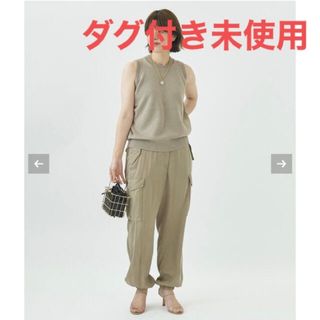 プラージュ(Plage)のタグ付き新品★Plage ミリタリーイージーパンツ(ワークパンツ/カーゴパンツ)