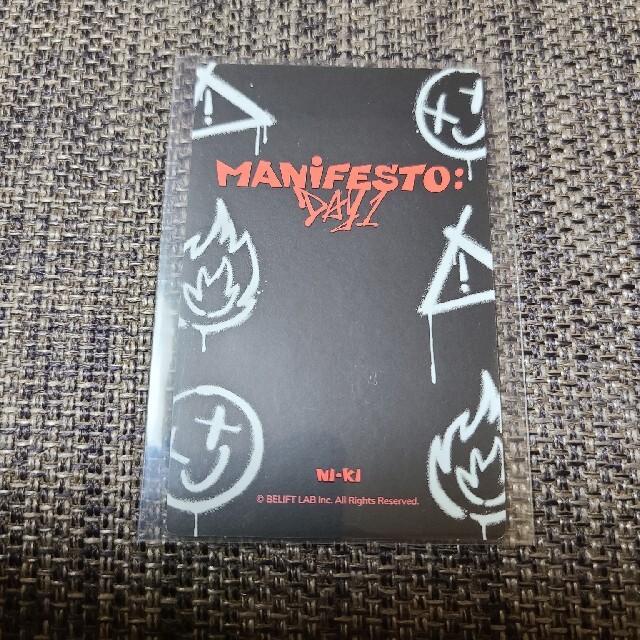 ENHYPEN ニキ MANIFESTグッズ トレカ