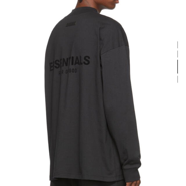 FEAR OF GOD - ラス1 essentials ロンT S ブラックの通販 by Y select