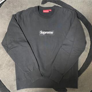 シュプリーム(Supreme)のSupreme box logo crewneck sweater black(スウェット)