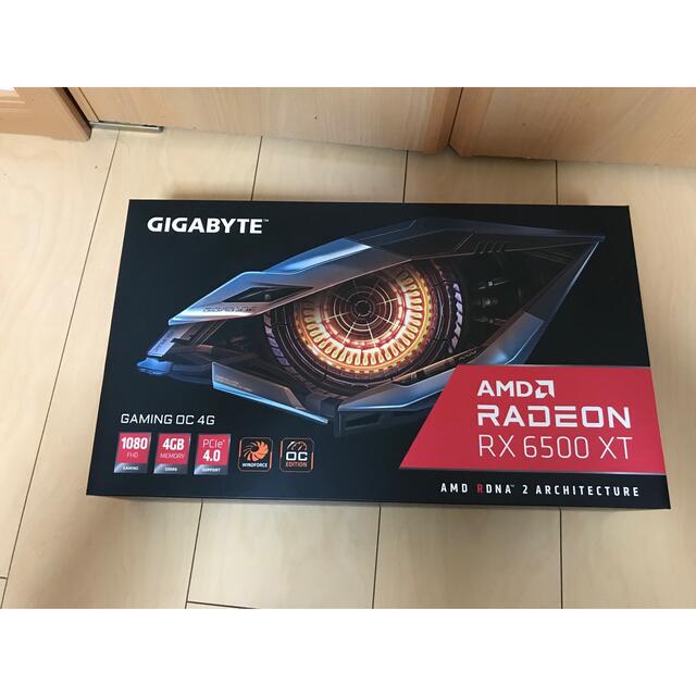 GIGABYTE RX6500XTスマホ/家電/カメラ