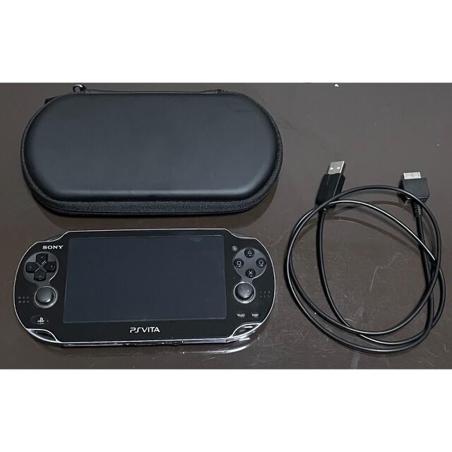 【動作品】PS Vita PCH-1000 ブラック 本体 SONYエンタメ/ホビー