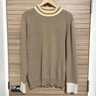 マルニ(Marni)のMARNI クルーネックニット 44 BTSテテ着用モデル 未使用(ニット/セーター)