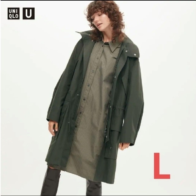 新品未使用】フーデッドコート Lサイズ UNIQLO U ユニクロユー 新品未使用】フーデッドコート Lサイズ UNIQLO U ユニクロユー