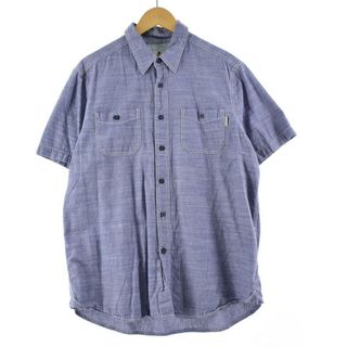 ウールリッチ(WOOLRICH)の古着 ウールリッチ WOOLRICH 半袖 コットンシャツ メンズL /eaa253710(シャツ)