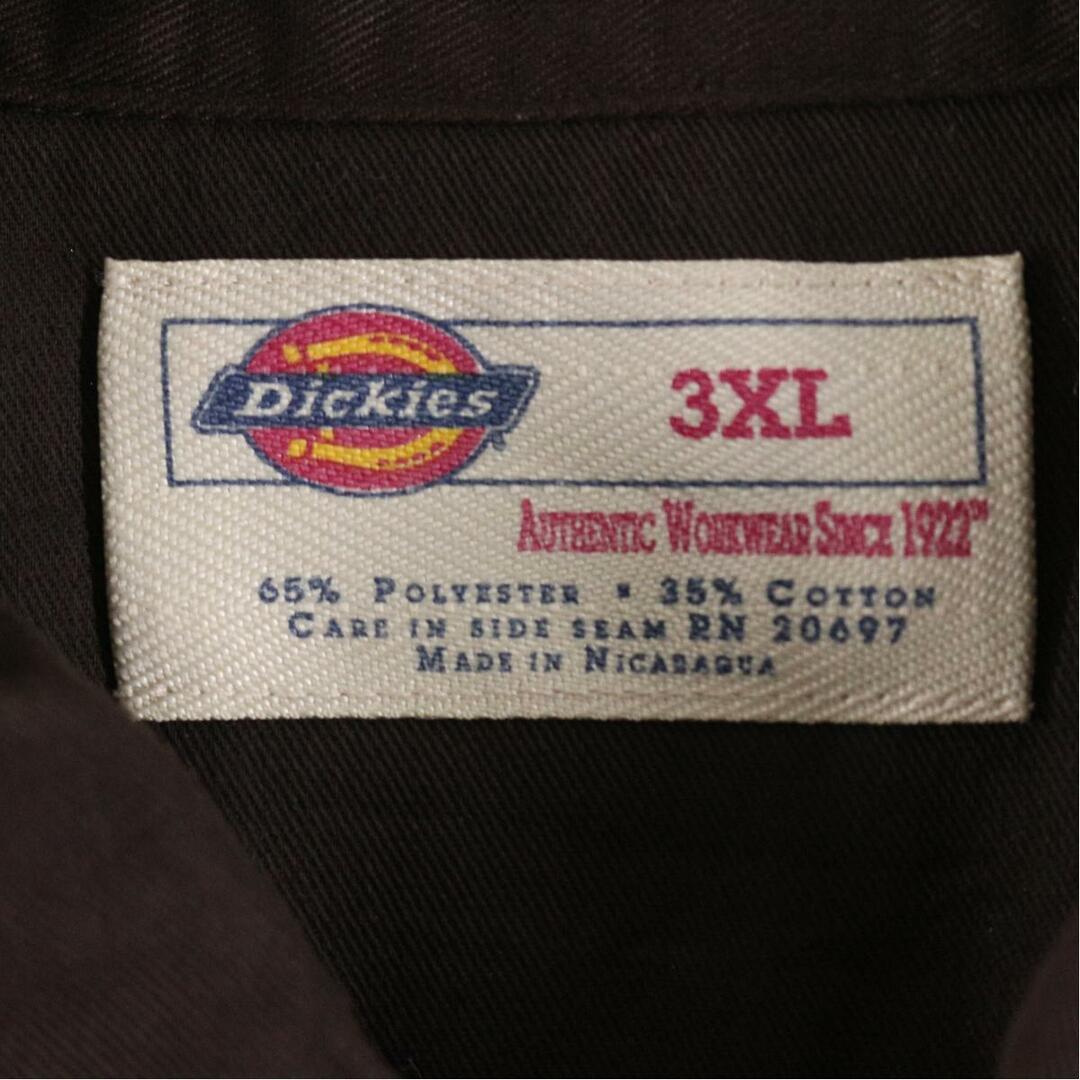 Dickies(ディッキーズ)の古着 ディッキーズ Dickies 半袖 ワークシャツ フリーサイズ /eaa250823 メンズのトップス(シャツ)の商品写真