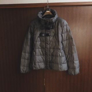 マックスマーラ(Max Mara)のアウインさん3点セット新品同様★シャイニーグレーダウンジャケット★コート(ダウンジャケット)