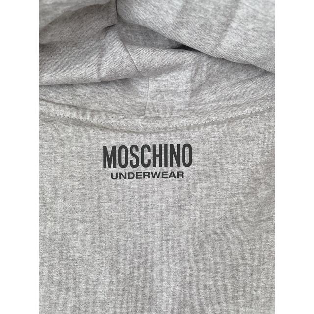 【新品】MOSCHINO  モスキーノ  スウェット パーカーワンピース