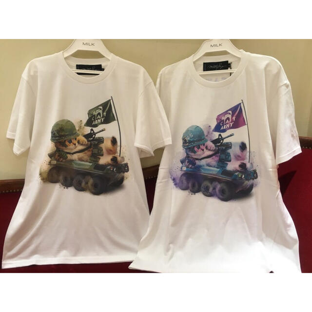 新品☆MILKBOY【CAT TANK TEE】シャツ www.krzysztofbialy.com