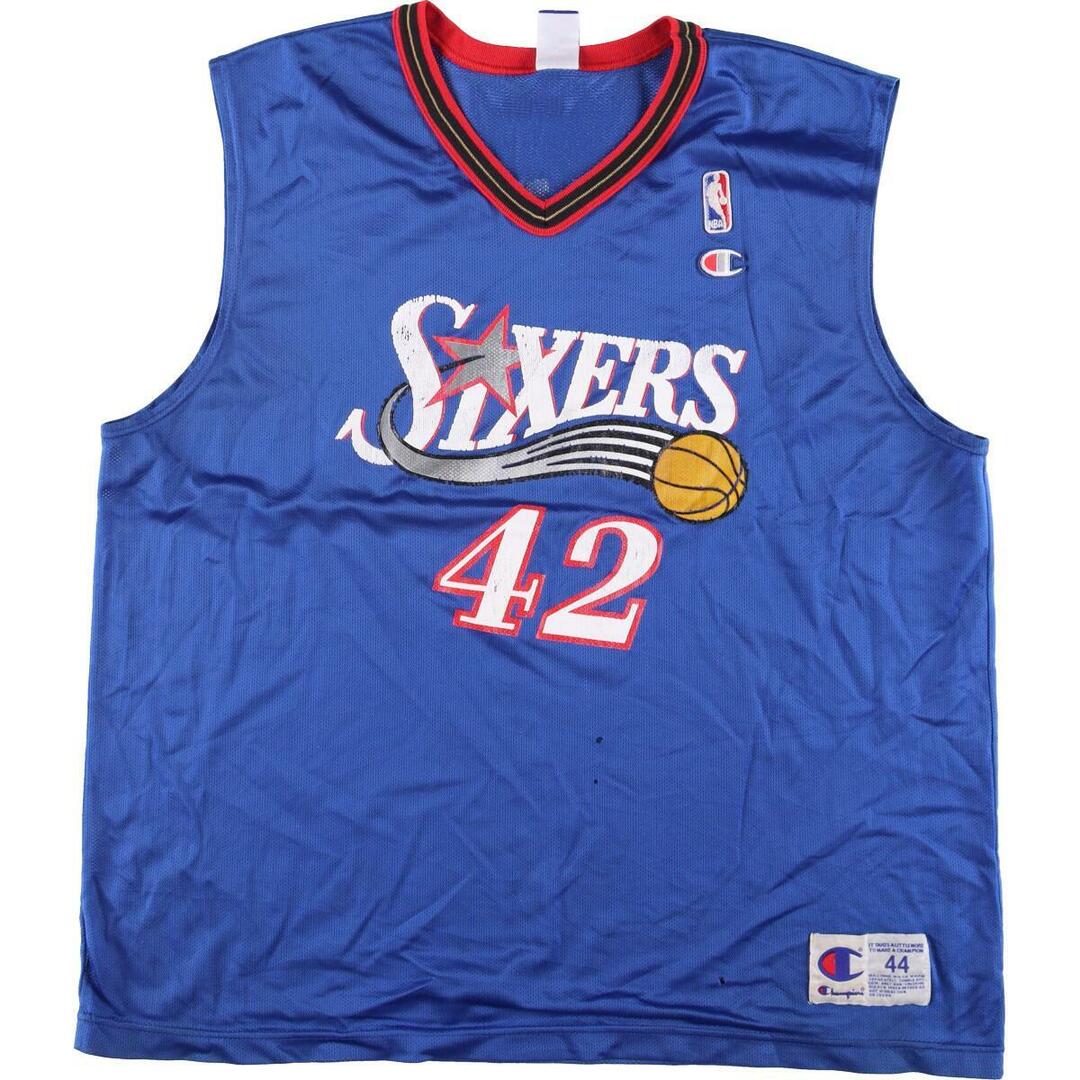 NBA SIXERS 76ers リバーシブル メッシュ トラック ジャケット