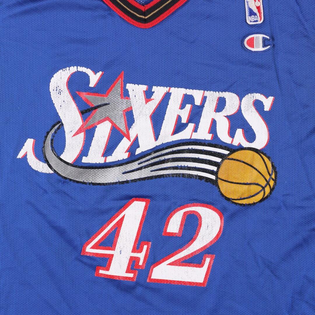 NBA SIXERS 76ers リバーシブル メッシュ トラック ジャケット