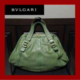 ブルガリ(BVLGARI)のロス購入【ブルガリ】日本未入荷だったサークルリングいっぱい☆大容量バッグ(ハンドバッグ)