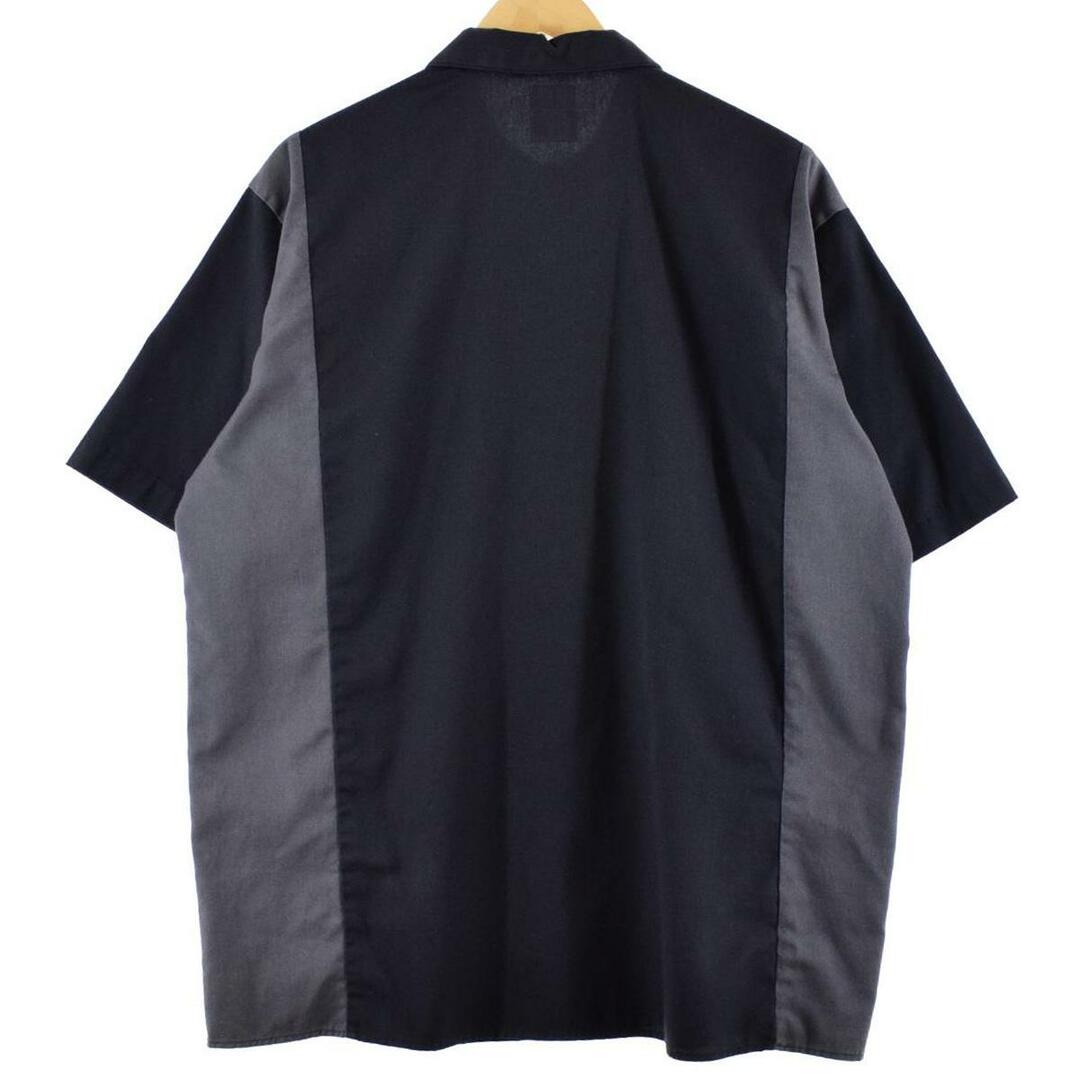 Dickies(ディッキーズ)の古着 ディッキーズ Dickies 半袖 ワークシャツ メンズXL /eaa259187 メンズのトップス(シャツ)の商品写真