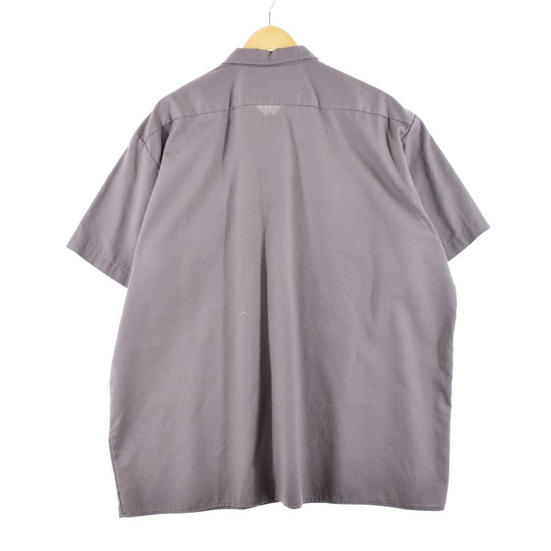 Dickies(ディッキーズ)の古着 ディッキーズ Dickies 半袖 ワークシャツ メンズXXL /eaa259164 メンズのトップス(シャツ)の商品写真