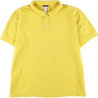 パタゴニア(patagonia)の古着 13年製 パタゴニア Patagonia ORGANIC COTTON オーガニックコットン 半袖 ボーダー ポロシャツ メンズXL /eaa248048(ポロシャツ)