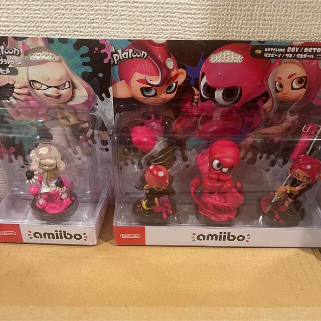 スプラトゥーン　amiibo 4体セット