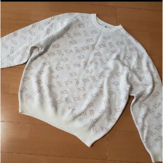 エイミーイストワール(eimy istoire)のeimy　UNISEX random EM monogram ニットプルオーバー(トレーナー/スウェット)