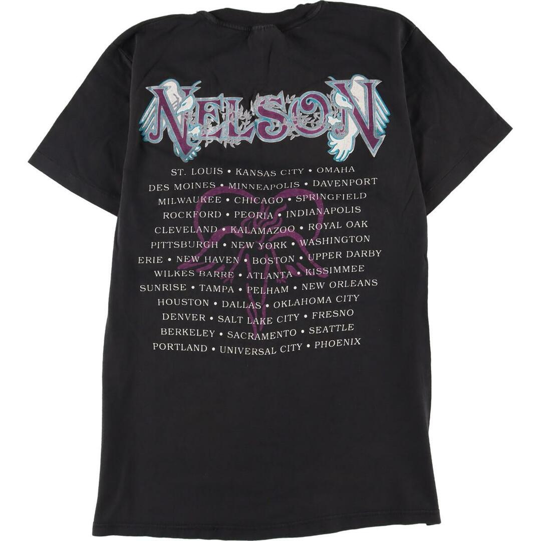 90年代 ヘインズ Hanes NELSON ネルソン バンドTシャツ バンT USA製 メンズS ヴィンテージ /eaa254386