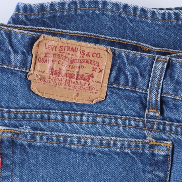 デニム/ジーンズ 古着 90年代 リーバイス Levi's 505-0216 テーパードジーンズ デニムパンツ USA製 メンズw36